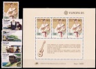 (024-27) Madeira  Year / Annee / Jahrgang 1985 + Europa    ** / Mnh  Michel 97//103, BL 6 - Madeira