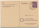 SACHSEN-ANHALT P10 Postkarte Stpl. Neuwegersleben  1945 - Postwaardestukken