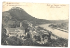 Königstein / Suisse Saxonne  (Allemagne) : Blick Zum Stadt En 1910. - Königstein (Sächs. Schw.)