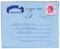 HONG KONG - AEROGRAMME TO ITALY 1962 / SHEUNGWAN CANCEL - Brieven En Documenten