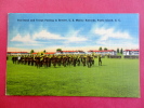 US Marine Post Band  Passing In Review South Carolina > Parris Island  1951 Cancel   -- Ref 473 - Parris Island