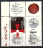BULGARIE - 2012 - 700 Ans De L'Ordre Des Templiers -  1v** Avec Vignet - Unused Stamps