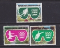 HAUTE VOLTA - N° 370/372 ** - J.O SKI PATINAGE Et LUGE- Cote 2.30 € - Winter 1976: Innsbruck