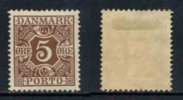 DANEMARK - PORTO / 1921-1927 TIMBRE TAXE # 11 * (ref T1146) - Segnatasse