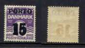 DANEMARK - PORTO / 1934 TIMBRE TAXE # 36 *  (ref T1156) - Postage Due