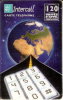 TARJETA DE FRANCIA DE LA TIERRA  (SATELLITE) INTERCALL - Astronomy