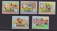 NIGER - N° 417/421 ** -  COUPE DU MONDE DE FOOT - Cote 5.25 € - 1978 – Argentine