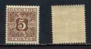 DANEMARK - PORTO / 1921-1927 TIMBRE TAXE # 11 * (ref T1190) - Postage Due
