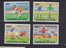 NIGER N°PA 329/332 ** - FOOTBALL - Cote 13 € - 1986 – Mexique