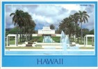 USA, Hawaii, The Hawaii Temple Visitor Center, Unused Postcard [P8671] - Big Island Of Hawaii