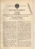 Original Patentschrift - P. Forster In Altenwald B. Saarbrücken , 1901 , Schraubstock , Werkstatt !!! - Maschinen