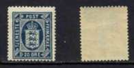 DANEMARK - SERVICE / 1915-1924 TIMBRE DE SERVICE # 19 * / COTE 20.00 EUROS (ref T1217) - Officials