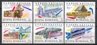 1992 Romania "Expo 92" Exposition Universelle à Seville Infrastructure Set MNH** T12 - 1992 – Sevilla (Spanje)