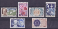 LOT DE TIMBRES (ANNEE 1967) N* 1527/1528/1529/1532/1533/ 1534 NEUF** - Collections