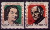 CUBA  1965 - DIA INTERNACIONAL DE LA MUJER  - YVERT Nº 827-828 - Neufs