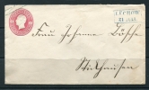 Germany Hannover 1857-4 Postal Stationary Cover Luchow - Otros & Sin Clasificación