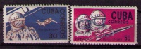 CUBA  1965 - VUELO DE VOSKHOD 2  - YVERT Nº  839-840 - Neufs