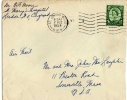 Carta  St Johns Wood 1954 Inglaterra, Cover - Brieven En Documenten