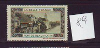 FRANCE. TIMBRE. CINDERELLA. VIGNETTE. BELLE FRANCE. PARIS........PONT DE BEAUVOISIN - Tourism (Labels)