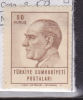 TURQUIE N° 1716 50 K BRUN SERIE COURANTE KAMAL ATATURK - Ongebruikt