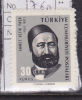 TURQUIE N° 1760 30 K GRIS ET NOIR SÉRIE COURANTE AHMET VEFIK PACHA - Unused Stamps