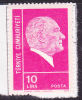 TURQUIE N° 2152 10L ROSE S ROSE PALE SERIE COURANTE ATATURK - Neufs