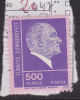 TURQUIE N° 2047 500 K LILAS S ROSE SERIE COURANTE ATATURK - Unused Stamps