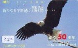 Telecarte JAPON *  OISEAU EAGLE  (382) AIGLE * JAPAN Bird Phonecard  * Vogel * Telefonkarte ADLER * AGUILA * - Águilas & Aves De Presa