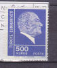 TURQUIE N° 2151 500K OUTREMER S AZUR SÉRIE COURANTE ATATURK - Unused Stamps