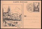 A110 - Journée Du Timbre 13/10/1945 à Niort - Oradour - Tijdelijke Stempels