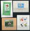 Hungary 1966  4 Sheets Mi Block 53-6 MNH CV 38 Euro - Unused Stamps
