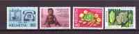Switzerland 1976 Propaganda Unificato Cat. N° 999/02 MNH ** - Unused Stamps