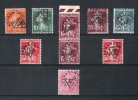GRIFFE T Pour TAXE Sur  TYPE SEMEUSE  PREO PREOBLITERES ( 9 Timbres) - 1859-1959 Mint/hinged