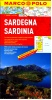 2007 Marco Polo Regionalkarte Sardinien 1:300.000  -  Mit Landschaftlich Schönen Strecken - Mapamundis
