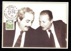 GIOVANNI FALCONE, 2000, CM. MAXI CARD, CARTES MAXIMUM, ROMANIA - Cartas Máxima