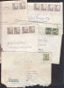 Ca5254  Sweden, 5 Covers To UK From 1950's - Covers & Documents