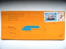 Registered Cover Sent  To Lithuania, Ship, Exposition Filatelica Mundial, - Storia Postale