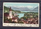 26864      Svizzera,    Thoune  Et  Les  Alpes,  VG  1905 - Thoune / Thun