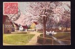 VIEW, HOUSES, PARK, 1923, CM. MAXI CARD, CARTES MAXIMUM, CZECHOSLOVAKIA - Storia Postale