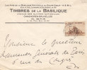 Belgique - Lettre De 1938 ° - Lettre Officiëlle Des Amis De La Basilique - Cartas & Documentos