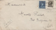 Belgique - Lettre Exprès De 1935 - Oblitération Bruxelles Nord - Cartas & Documentos