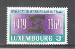 (3354) LUXEMBOURG, 1969 (50th Anniversary Of ILO). Mi # 792. MNH** Stamp - Unused Stamps