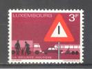 (3357) LUXEMBOURG, 1970 (Traffic Safety). Mi # 809. MNH** Stamp - Unused Stamps