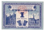1 Billet De 1 Franc - 1920-1923 - CHAMBRE DE COMMERCE DE CAEN - HONFLEUR - Chambre De Commerce