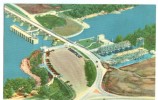 USA, Aerial View Of The Approach To Grand River Dam, Northeastern Oklahoma, Unused Postcard [P8775] - Andere & Zonder Classificatie