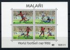 Malawi ** Bloc N° 66 - "Mexico 86" Coupe Du Monde De Foot - Malawi (1964-...)