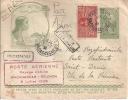 Madagascar - Lettre -  Poste Aérienne - Voyage D' étude - Madagascar - Réunion  8 Juillet 1938 - Brieven En Documenten