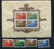 Hungary 1947 Memorial Sheets  Mi Block 10-1+ Stamps Mi:985-2 MNH/MH F.Roosevelt CV 245 Euro - Neufs