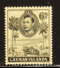 Cayman Islands 1938-43 KG Hawksbill Turtles Mint - Cayman Islands