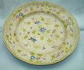 TRES ANCIENNE 18eme ASSIETTE DECORE MAIN FRANCE TBE Voir Signature - Other & Unclassified